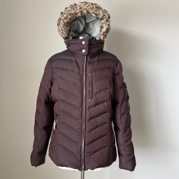 Eddie Bauer Women's 650 Fill Goose Down Puffer Jacket Full Zip Size Large - Picture 6 of 16